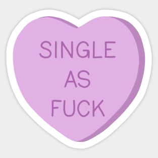 Valentines Day Candy - Single Sticker